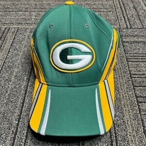 Y2K NFL Reebok Green Bay Packers Men’s Cap Large Green Sports Streetwear Retro